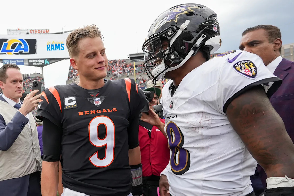 El Trono de Joe Burrow Tiembla Ante Lamar Jackson