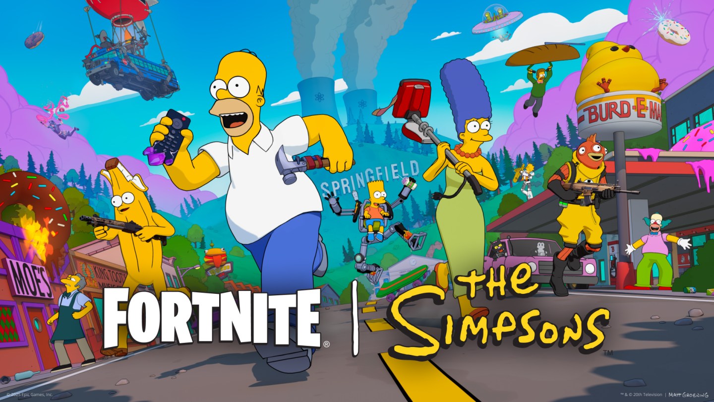 Epic Games Usa a Los Simpson Para Conquistar el Metaverso
