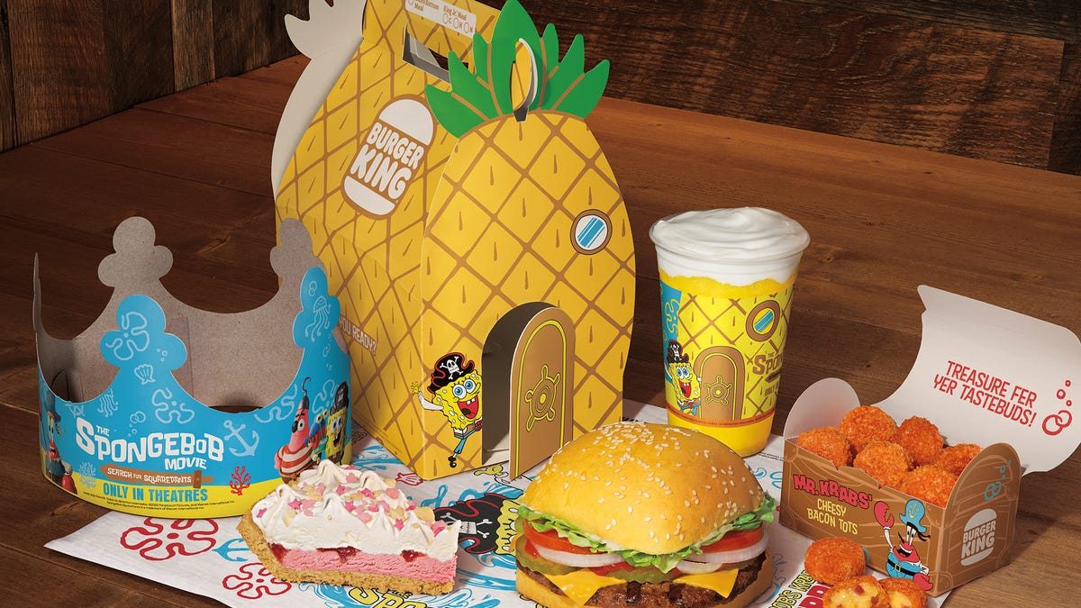 Burger King te Vende Nostalgia Falsa con Bob Esponja