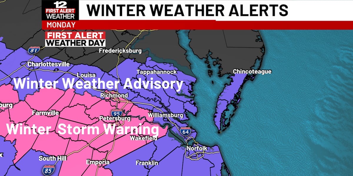 Caos Invernal en Virginia: ¿Otra Vez Nieve?