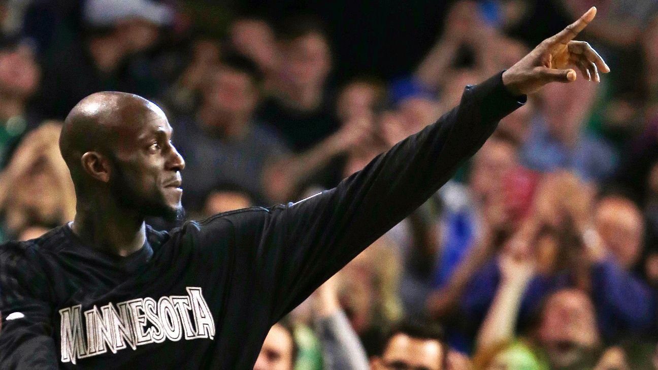 Kevin Garnett Se Vende al Sistema de los Wolves