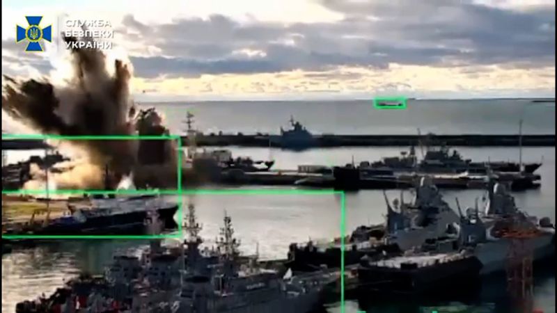 Ucrania HUNDE Submarino Ruso: La Guerra de Drones Marítimos