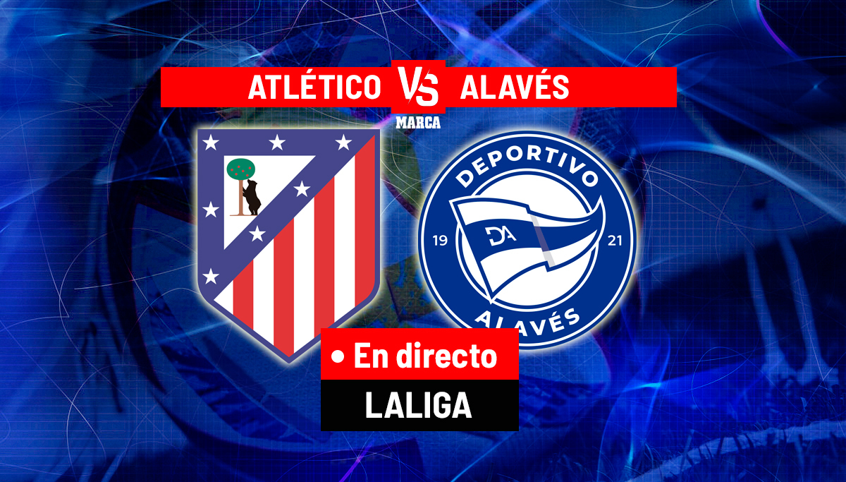 Atlético de Madrid recibe a Alavés en liga con presión