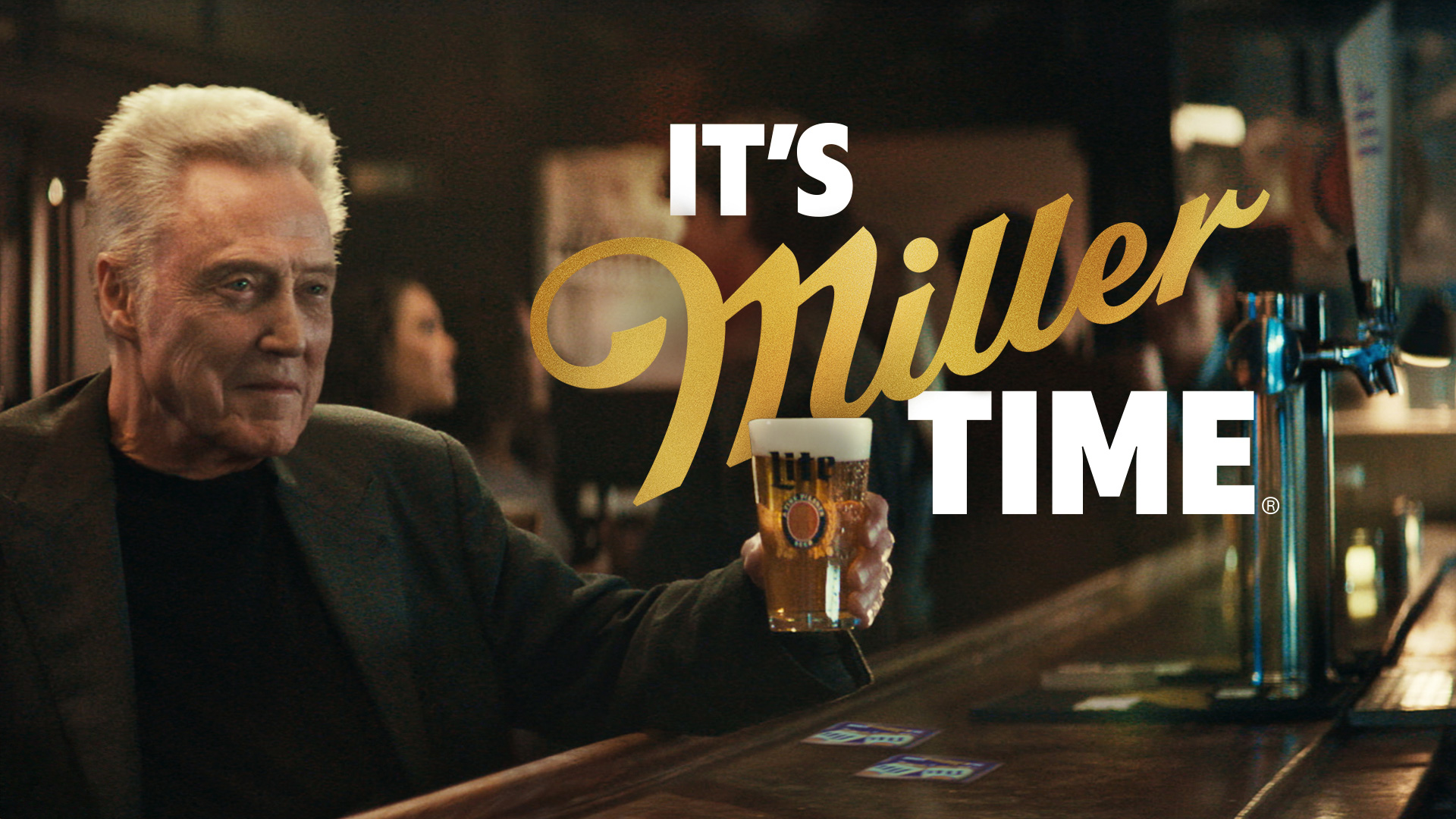 Christopher Walken llama a Miller Lite para