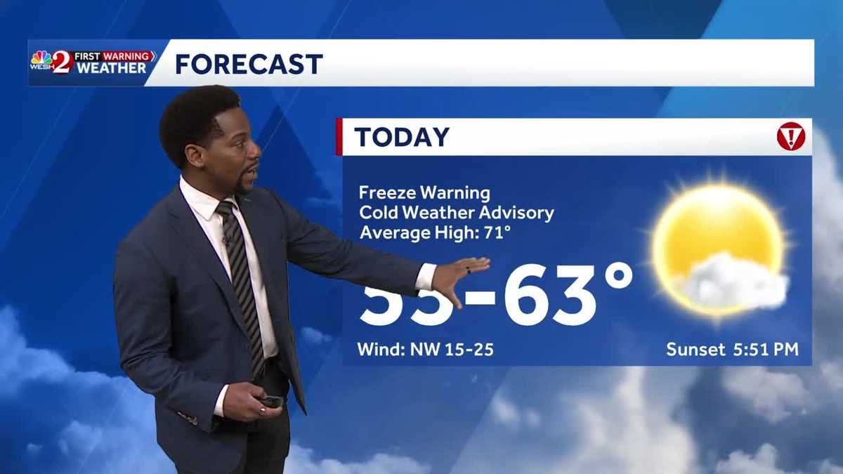 Florida Siente el Frío Más Intenso en Años