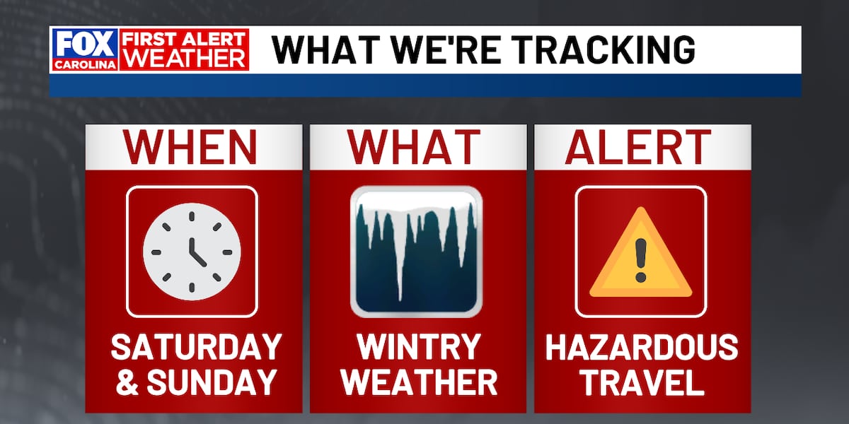 Tormenta Invernal Amenaza Carolinas con Hielo y Nieve