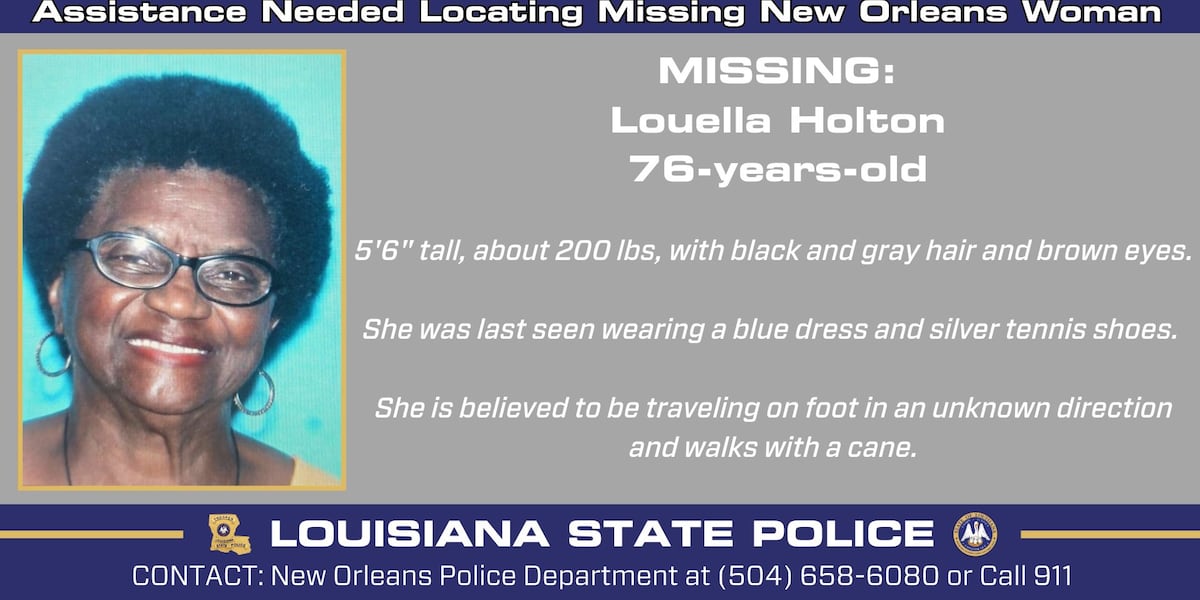 Desaparición en Nueva Orleans Revela Inseguridad Total para Ancianos