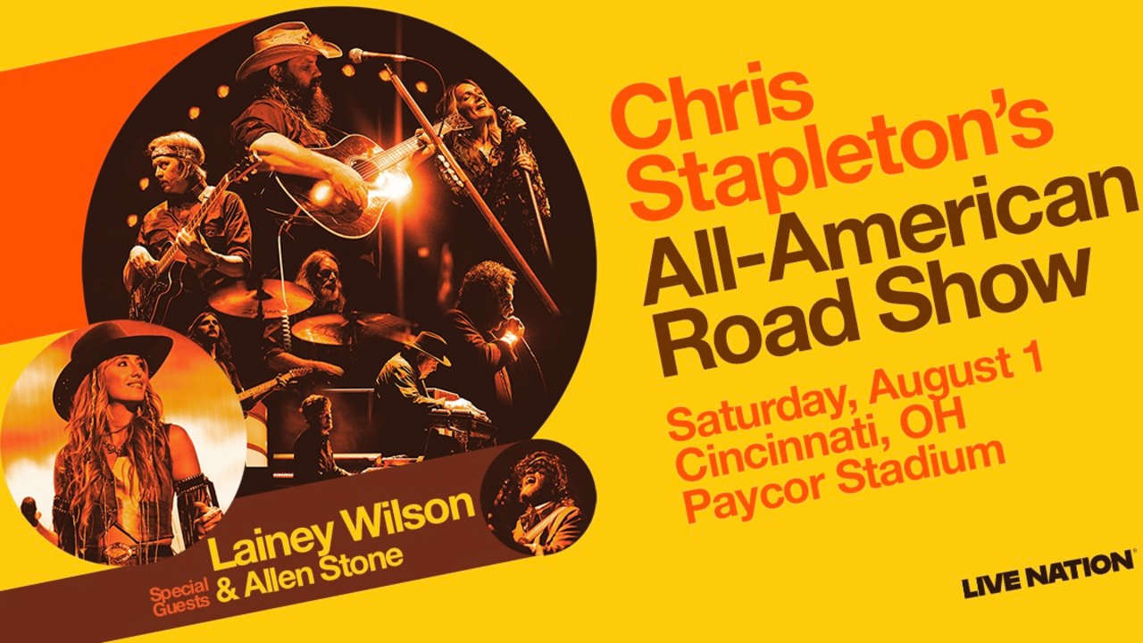 Chris Stapleton Anuncia Fechas Extendidas para Tour 'All-American Road Show'