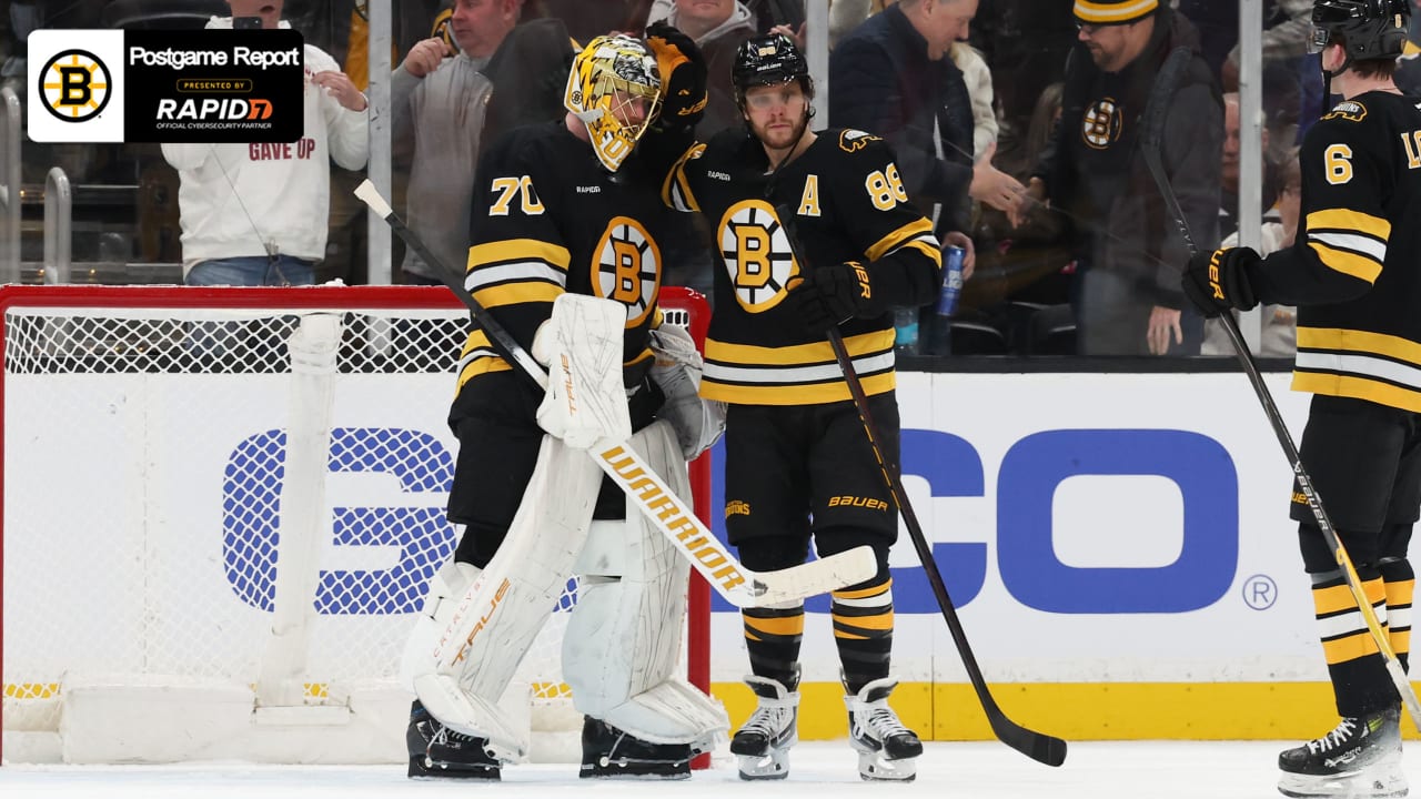 Korpisalo regresa triunfante: Bruins vencen a los Flames con marcador de 4-1