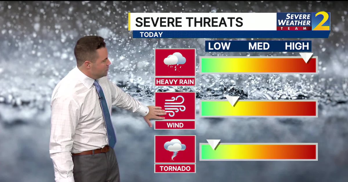 Tornado Confirma Cerca de Atlanta; Tormentas Severas Azotan Sur