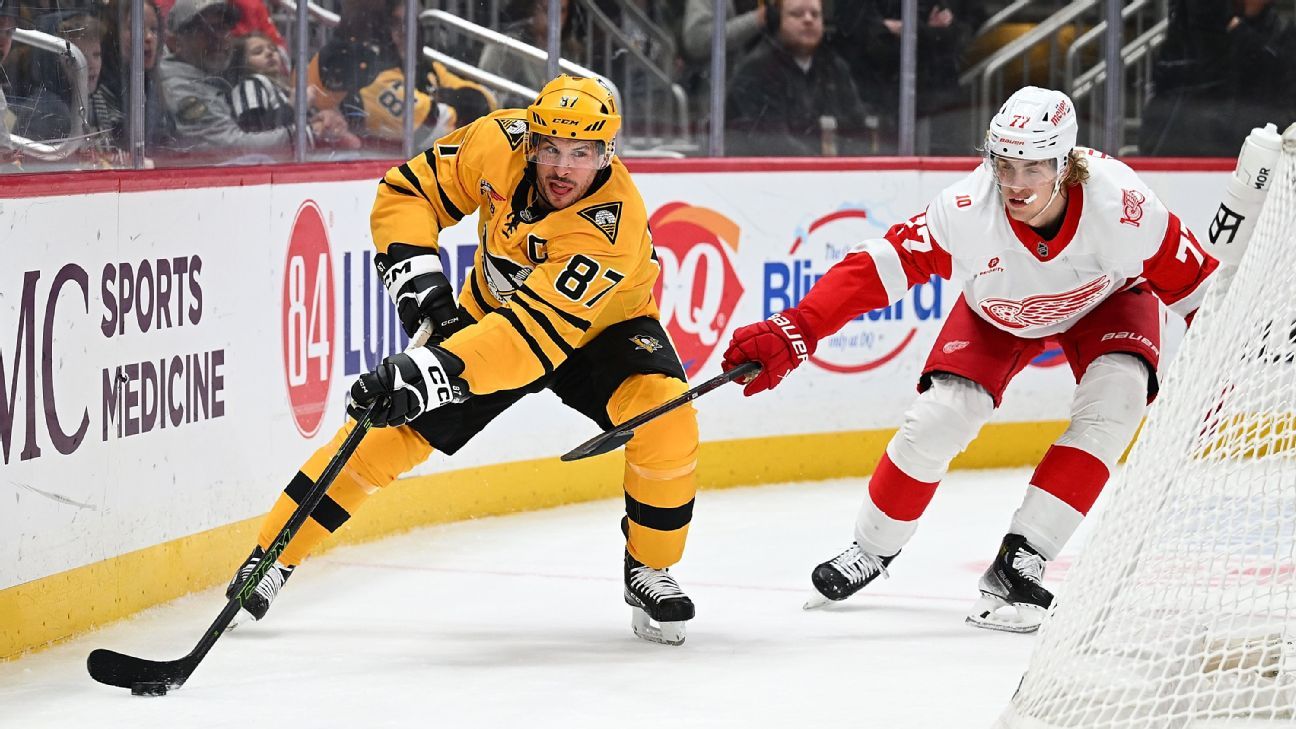 Penguins Humillan a Detroit y Letang Resucita Leyenda