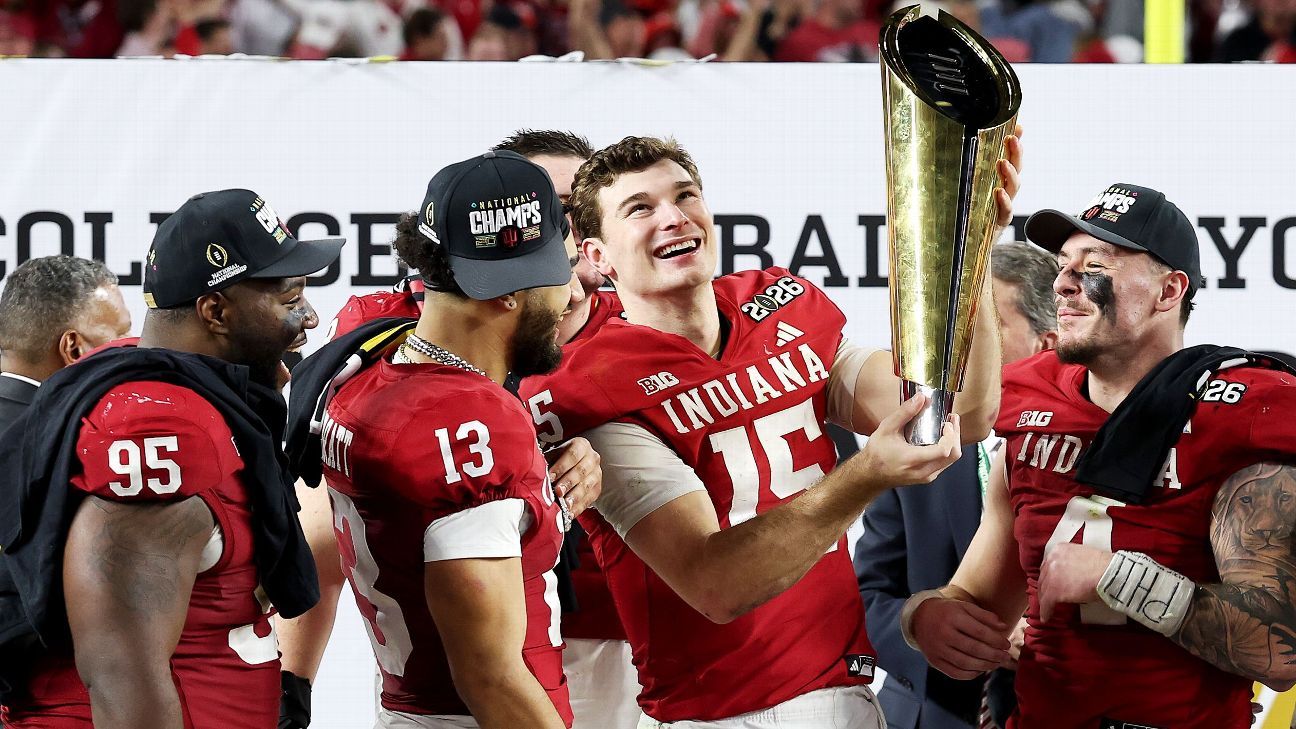 Indiana Conquista el Primer Lugar del AP Poll Final en Temporada Histórica