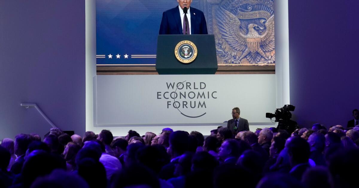 Trump Liderará Delegación Récord de EE.UU. en Davos